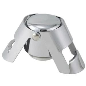 TAPON CHAMPAGNE INOX PLATEADO WINCO