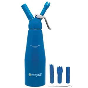 SIFON CREMA 1 L AZUL ALUMINIO WHIP-IT (10% DCTO)