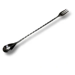 CUCHARA BAR TRIDENTE 30 CM NEGRA